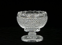 Appraisal: Small Crystal Footed Waterford Bowl Brilliant crystal footed bowl with