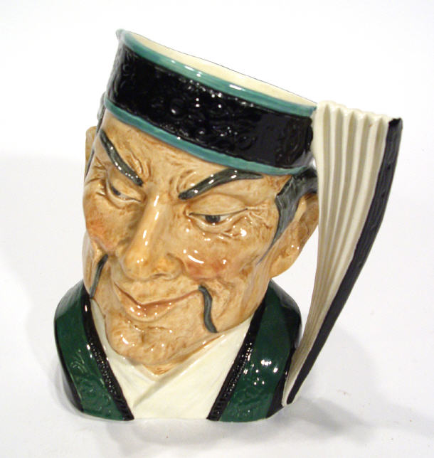 Appraisal: Large hand painted Royal Doulton character jug 'The Mikado' D