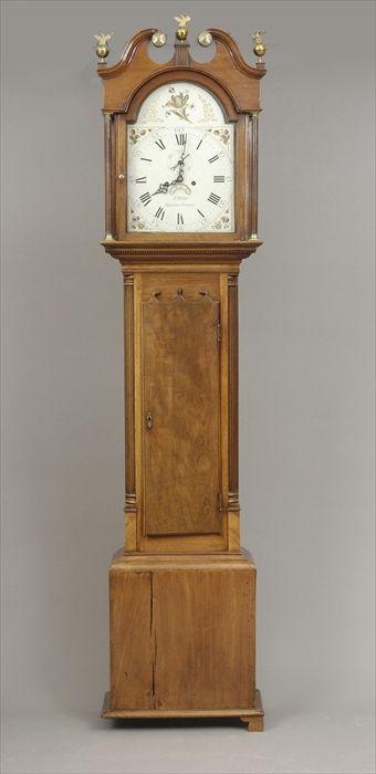 Appraisal: George III Mahogany Long-Case Clock Signed by Archibald Miller Newton-Stewart