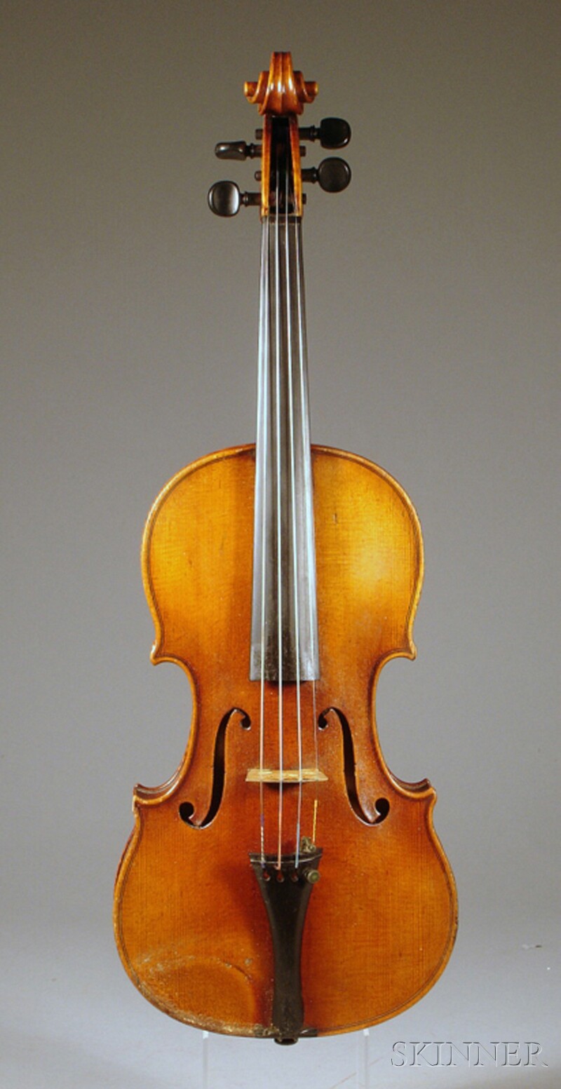 Appraisal: Markneukirchen Violin Ernst Heinrich Roth c bearing the maker's label