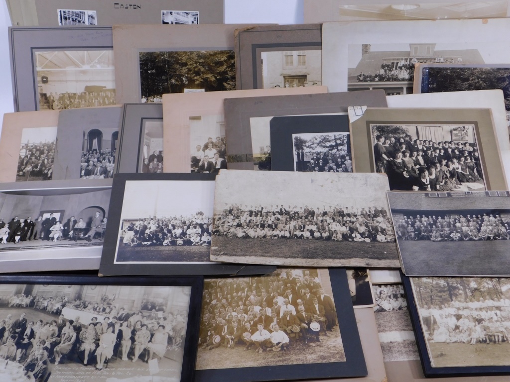 Appraisal: PC HISTORICAL TELEPHONE EMPLOYEE PHOTOGRAPH LOT United States First Half