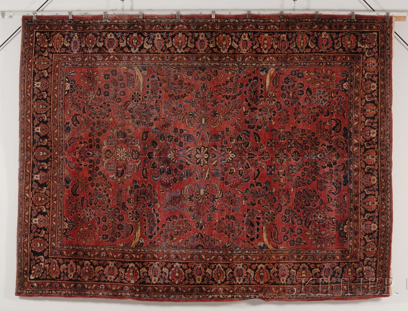 Appraisal: Sarouk Carpet West Persia early th century ft x ft