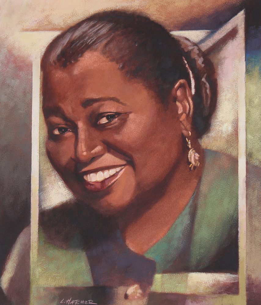 Appraisal: Lois Hatcher B Hattie McDaniel Original Lois Hatcher American B