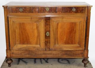 Appraisal: French Directoire buffet bas French Directoire buffet bas Having drawers