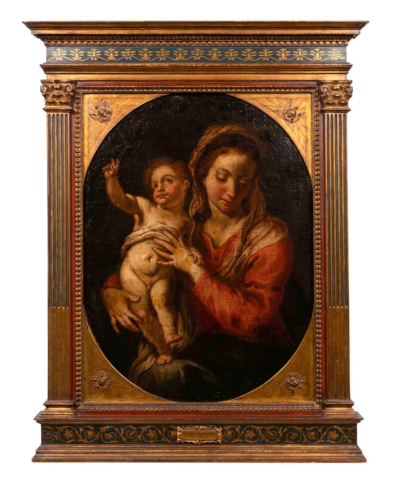 Appraisal: Italian School th Century Italian School th Century Madonna and