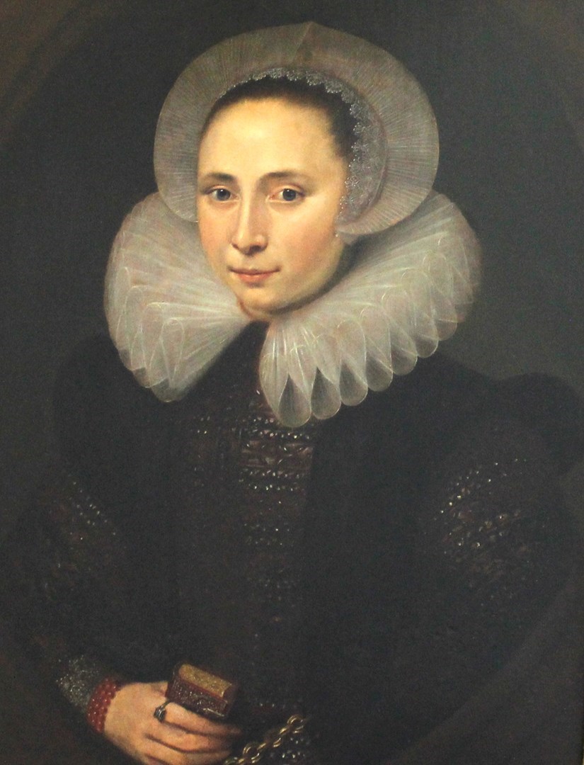 Appraisal: Circle of Cornelis de Vos Portrait of a lady Portrait