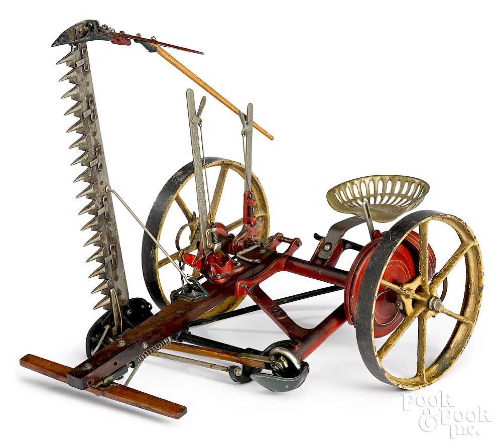 Appraisal: Salesman sample horse drawn sickle mower Exceptional salesman sample horse