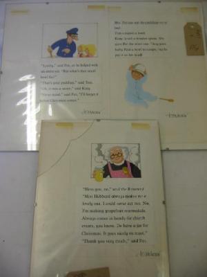 Appraisal: Joan Hickson original Postman Pat book illustration Lovely Said Pat