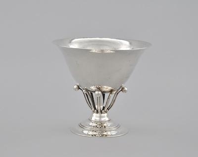 Appraisal: A Georg Jensen Sterling Silver Footed Bowl B From Muriel