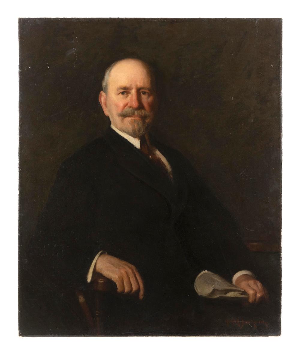 Appraisal: HUGH HENRY BRECKENRIDGE PENNSYLVANIA MASSACHUSETTS - PORTRAIT OF A GENTLEMAN