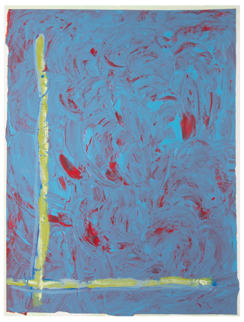 Appraisal: Cora Kelley Ward American Louisiana - Abstract Composition in Blue