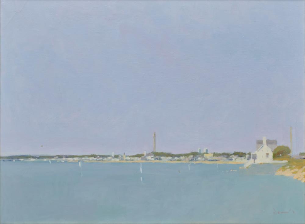 Appraisal: MICHAEL DAVIS American b The Long View Clear Day Provincetown