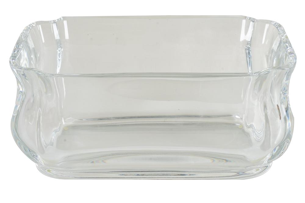 Appraisal: BACCARAT CRYSTAL CENTER BOWLmarked to underside and signed Baccarat to