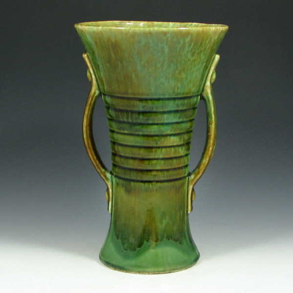 Appraisal: Brush - Vase - Mint Brush handled vase with very