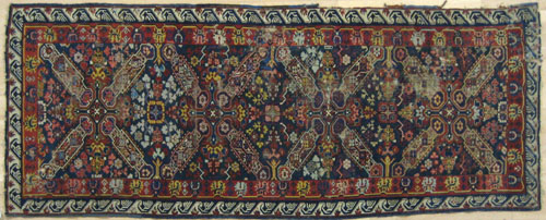 Appraisal: Seychour carpet ca with San Christopher cross pattern and running