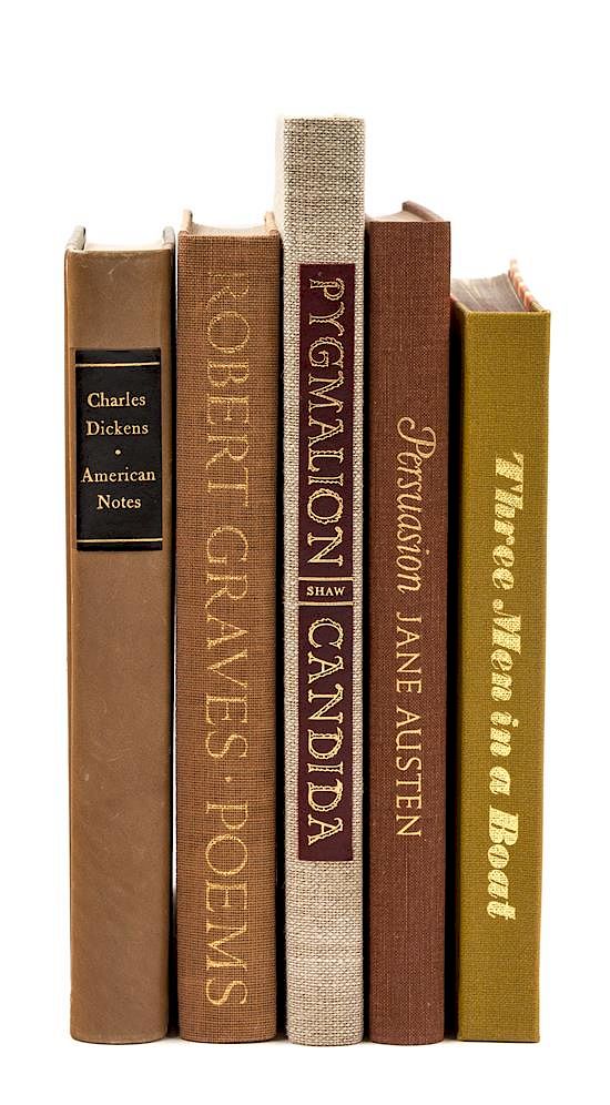 Appraisal: LIMITED EDITIONS CLUB - BRITISH LITERATURE A group of works