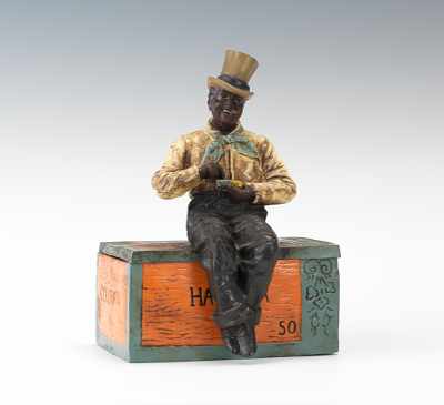 Appraisal: A Habana Colorado Tobacco Humidor Composition lidded box with seated