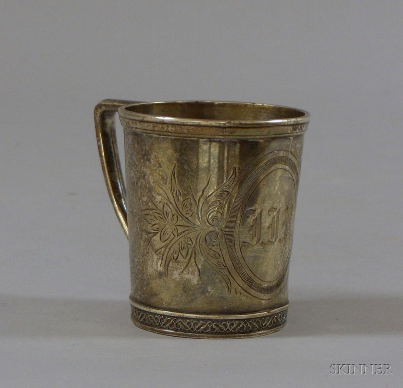 Appraisal: Ball Black Co Sterling Silver Mug th century