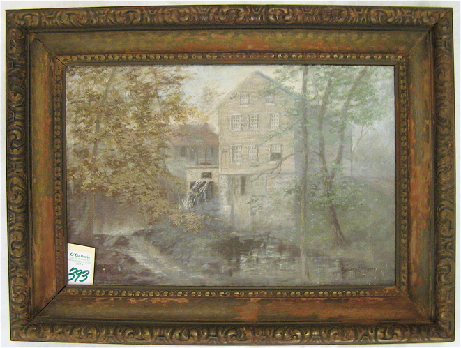 Appraisal: EUGENE STEVENS OIL ON CANVAS American th century Landscape with