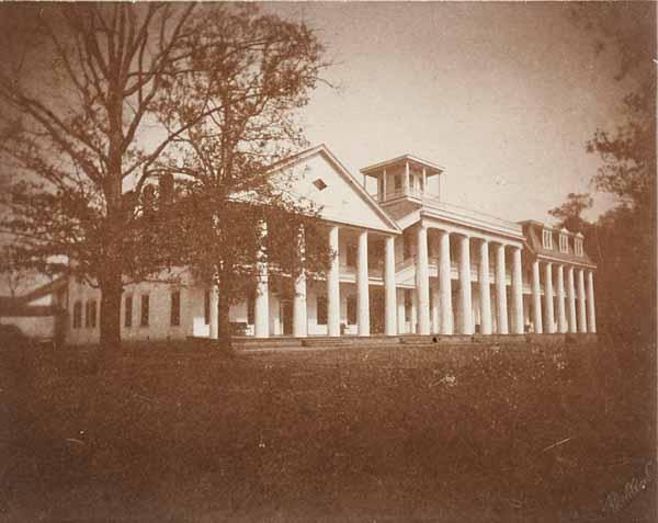 Appraisal: Washburn Studio American Louisiana th c Plantation House albumen print