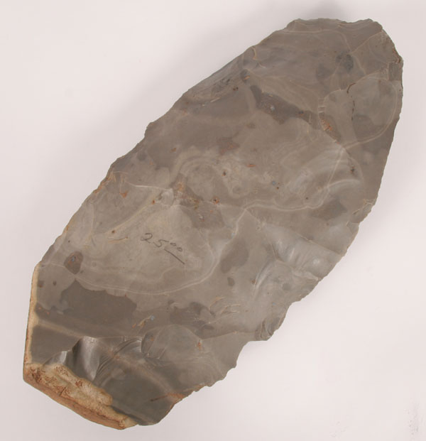 Appraisal: Large flint hornstone core