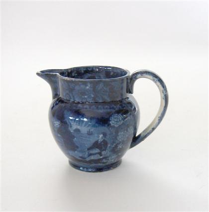 Appraisal: Historical blue transferware creamer enoch wood and sons burslem -