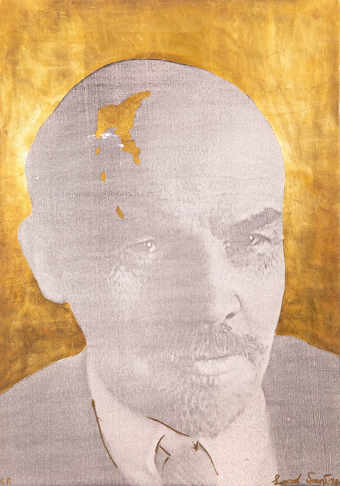 Appraisal: LEONID SOKOV RUSSIAN - LEONID SOKOV RUSSIAN - Lenin and