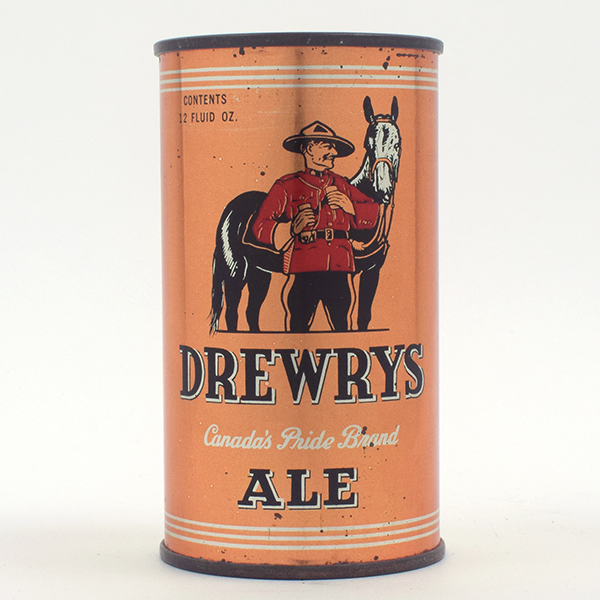 Appraisal: Drewrys Ale Opening Instruction Flat Top NICE - Reference USBC