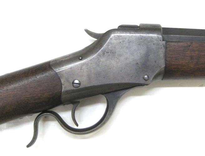 Appraisal: WINCHESTER MODEL HIGH WALL SPORTING RIFLE - caliber octagonal barrel