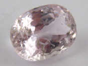 Appraisal: A loose polished kunzite approx carats