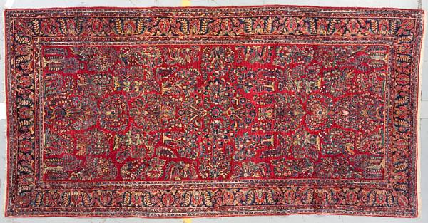 Appraisal: A Sarouk carpet South central Persia circa size approximately ft