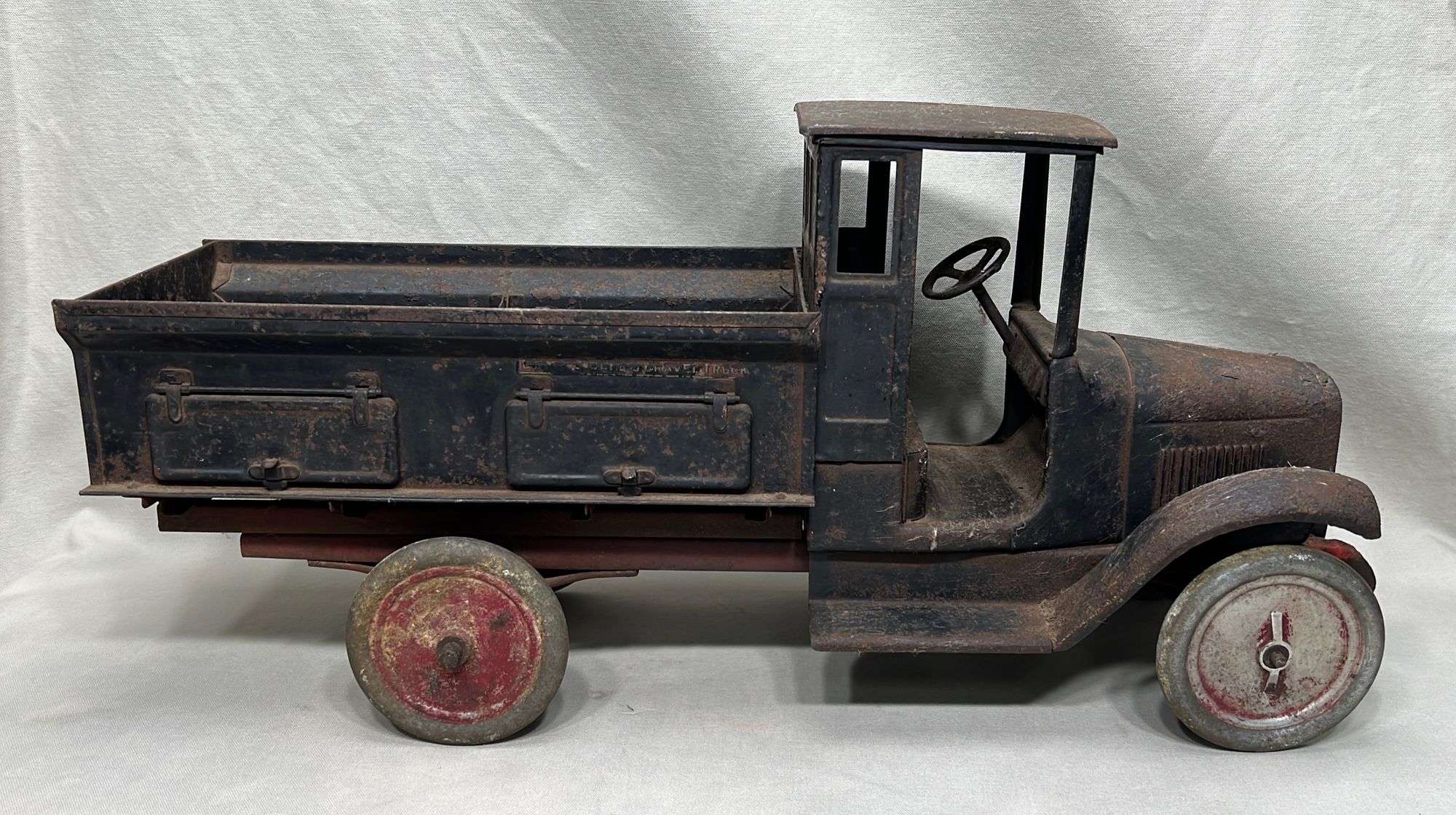 Appraisal: Buddy L Sand Gravel pressed steel truck toyearly th century