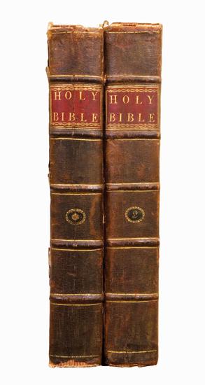 Appraisal: BIBLE IN ENGLISH The Holy Bible Containing the Old and