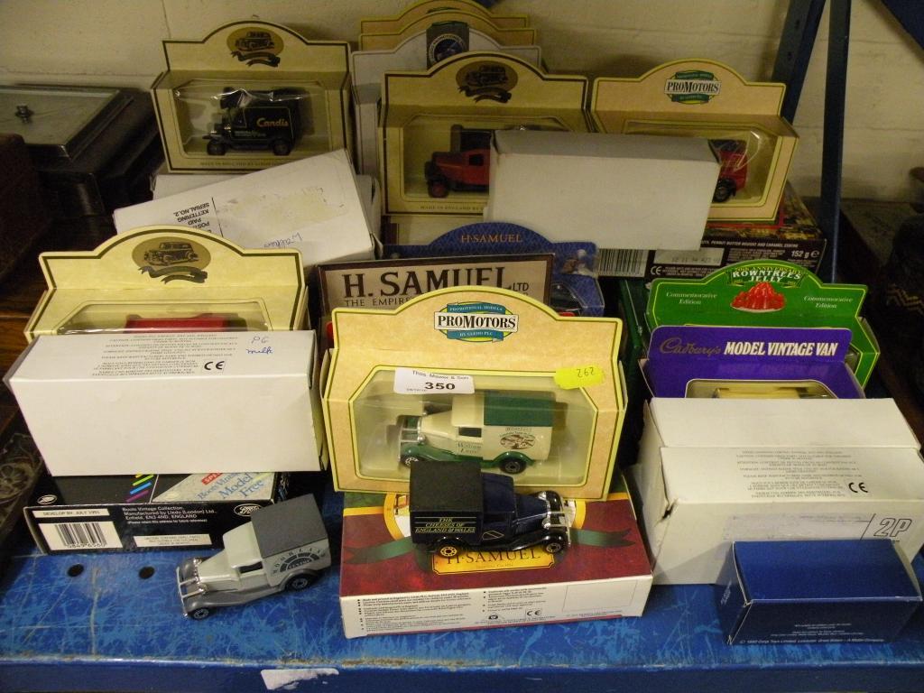 Appraisal: Various promotional die-cast toys mainly Lledo