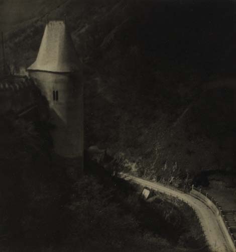 Appraisal: FUNKE JAROMIR - Untitled road to castle Bromide print x