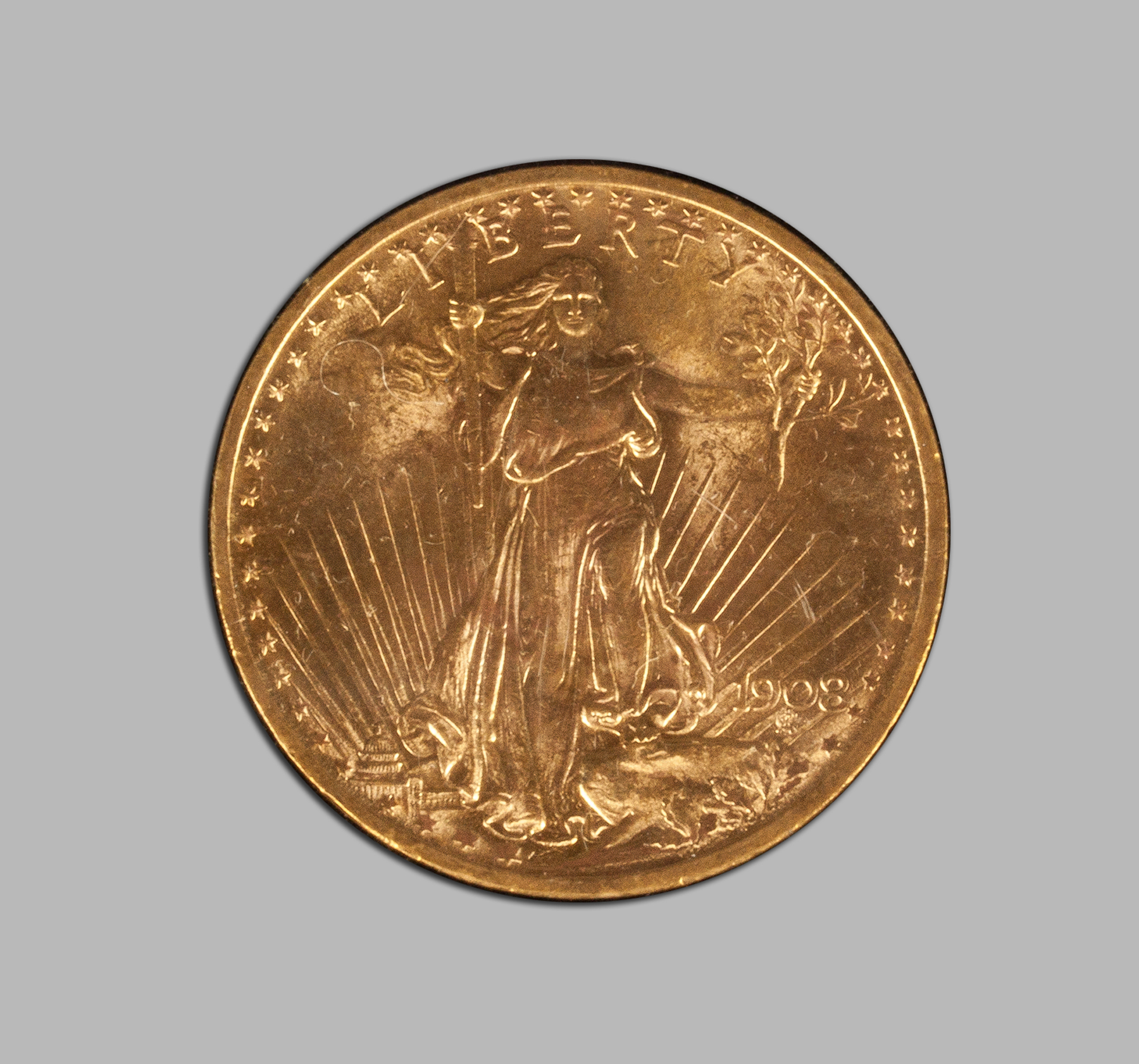 Appraisal: Saint Gaudens Twenty Dollar Gold Piece