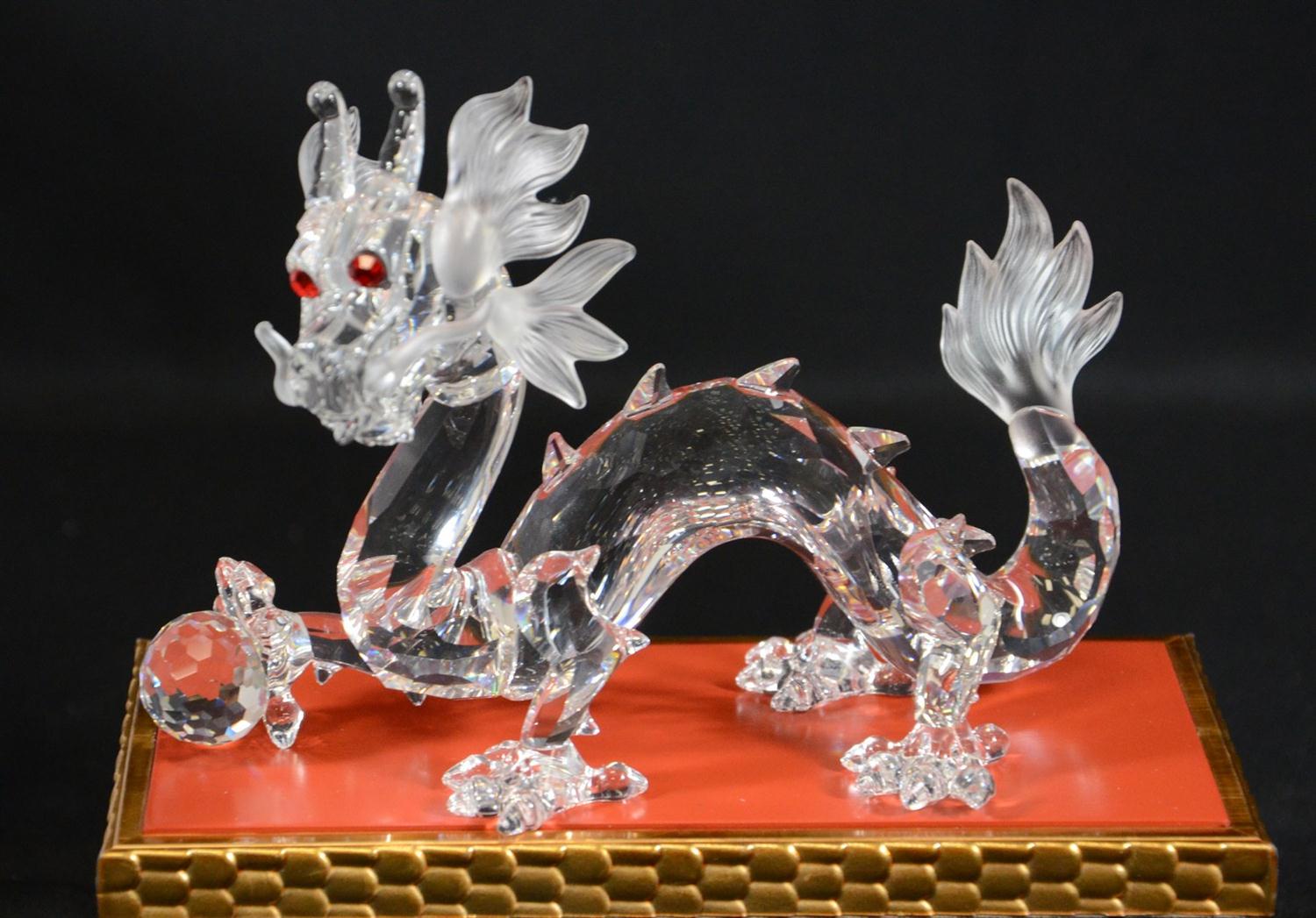 Appraisal: Swarovski Collector's Society Annual Edition Fabulous Creatures The Dragon lead