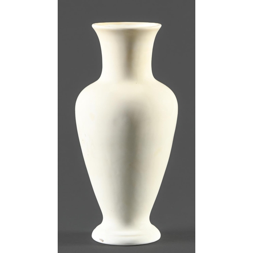 Appraisal: A South East Asian cream glazed porcelain vase th c