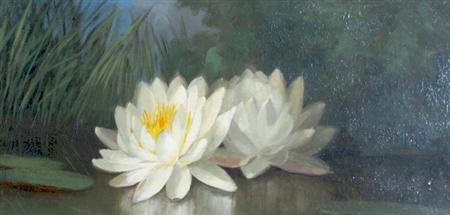 Appraisal: George W Seavey American - Lily Pond Estimate -