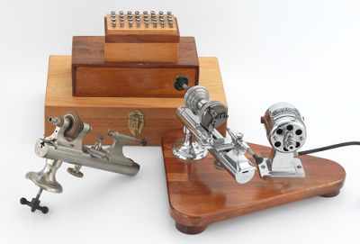 Appraisal: Two Watchmaker Lathes and ColletSets Plus Extras One watch craft