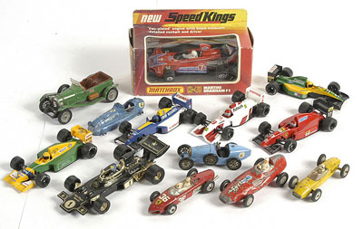 Appraisal: Corgi Matchbox Solido a group of Formula Racing Cars and