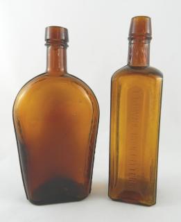 Appraisal: Bitters Bitters- flask marked vertically on edges 'Yerba Buena -