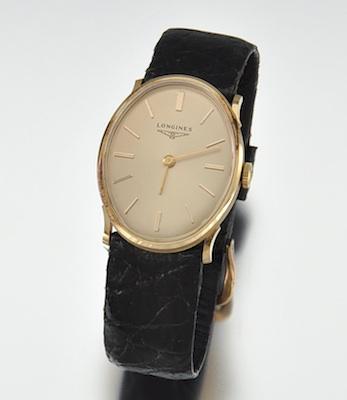 Appraisal: A Gentleman's Vintage k Gold Longines Wristwatch k yellow gold