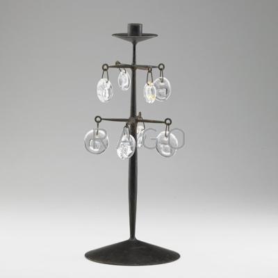 Appraisal: ERIK HOGLUND BODA NOVA GLASSWORKS AXEL STROMBERG IRONWORKS Glass and