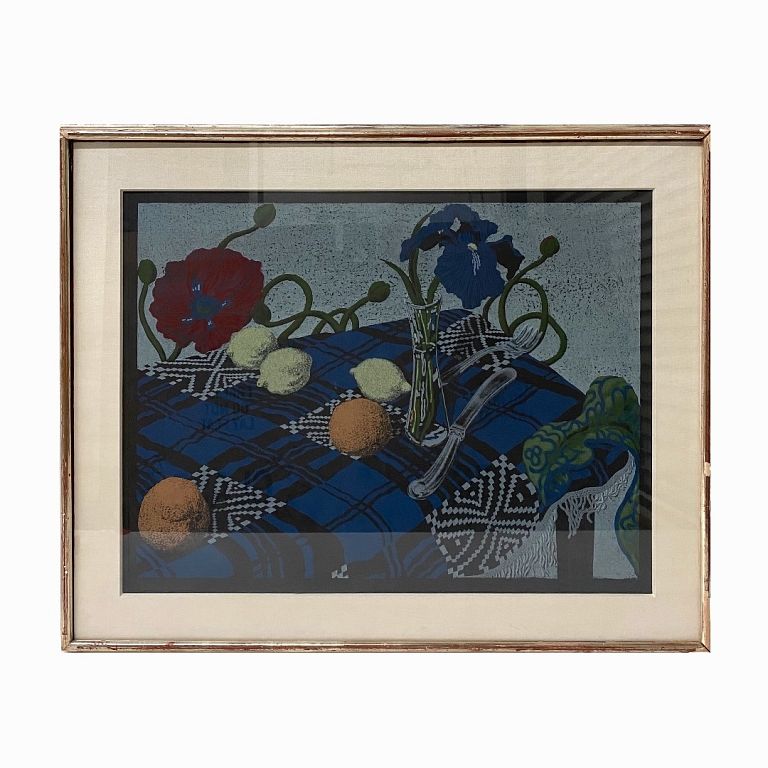 Appraisal: Jack Beal AMERICAN Jack Beal AMERICAN Still life Lithograph Total