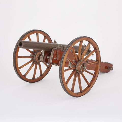 Appraisal: Working Exhibition Model of a German Field Cannon Berger Co