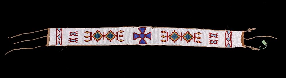 Appraisal: Lakota Sioux Fully Beaded Belt circa Made available for public