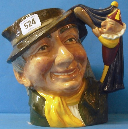 Appraisal: Royal Doulton Large Character Jug Punch and Judy man D