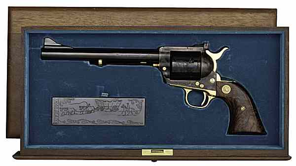 Appraisal: Colt New Frontier Abercrombie Fitch ''Trailblazer'' Commemorative Revolver in the