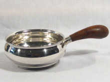 Appraisal: A Scandanavian silver brandy warmer Copenhagen approx cm diameter